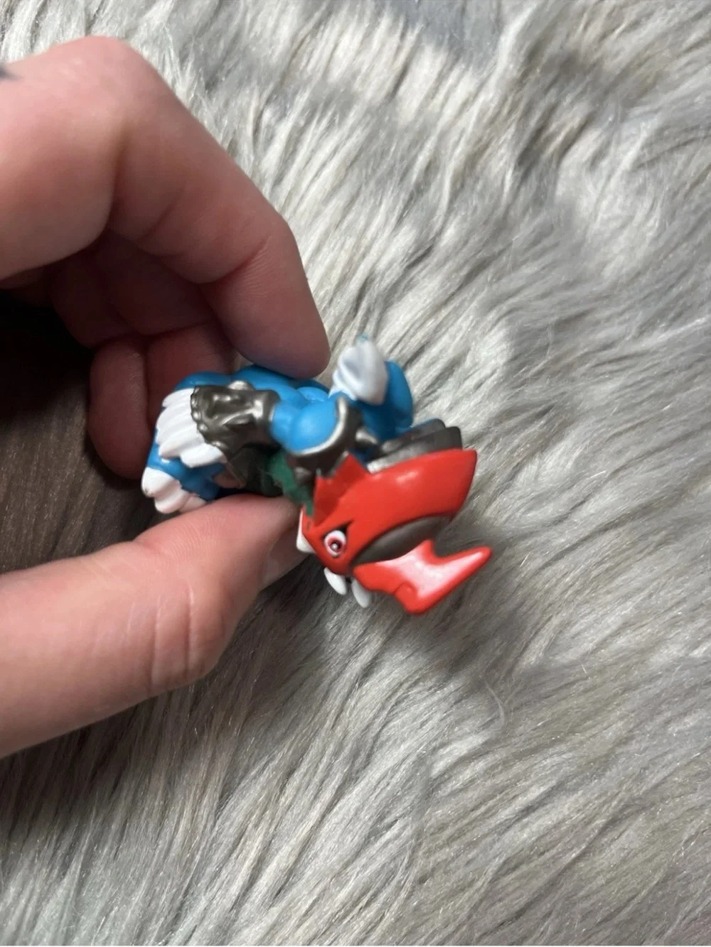 Vintage 2000 Digimon Paildramon Finger Puppet Bandai Figure